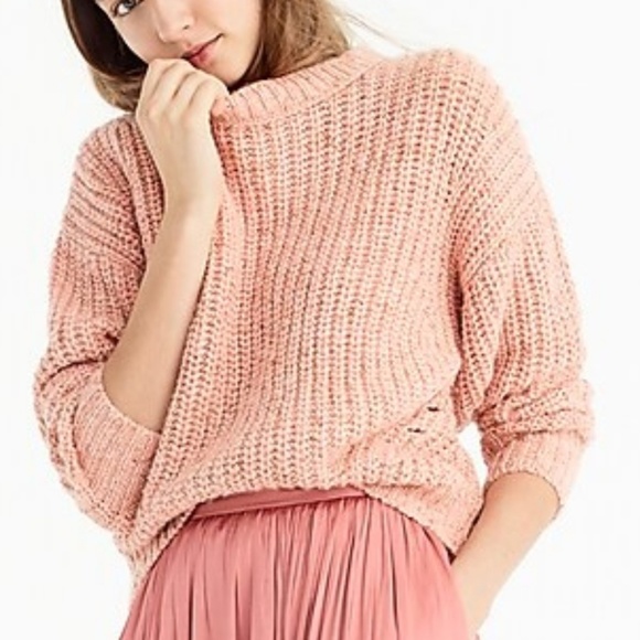 J. Crew Point Sur Chunky Ribbed Crewneck Sweater - Picture 4 of 5